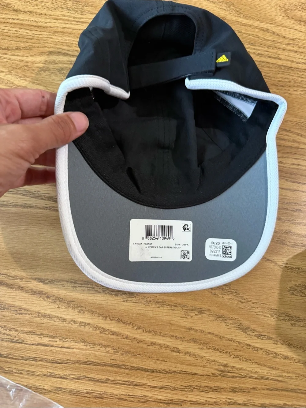 adidas Black & White Boston Marathon 2021 Women's Running Hat